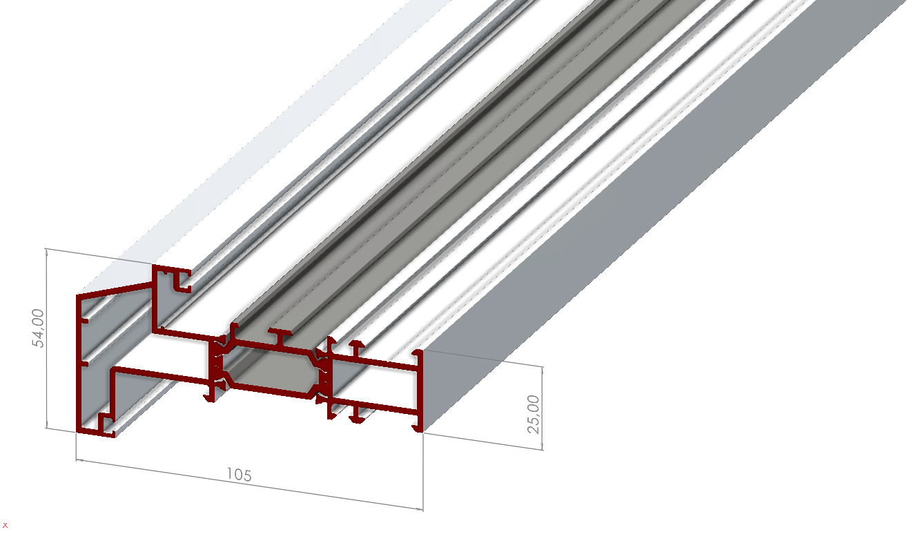 ALUMİNYUM PENCERE KASA PROFİLİ