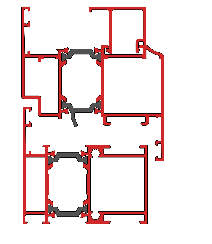 ALUMİNYUM KAPI PENCERE KASA PROFİLİ