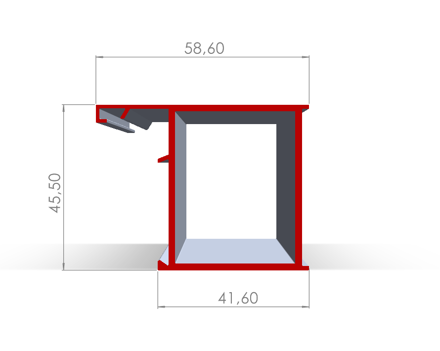 ALUMİNYUM KASA PROFİLİ