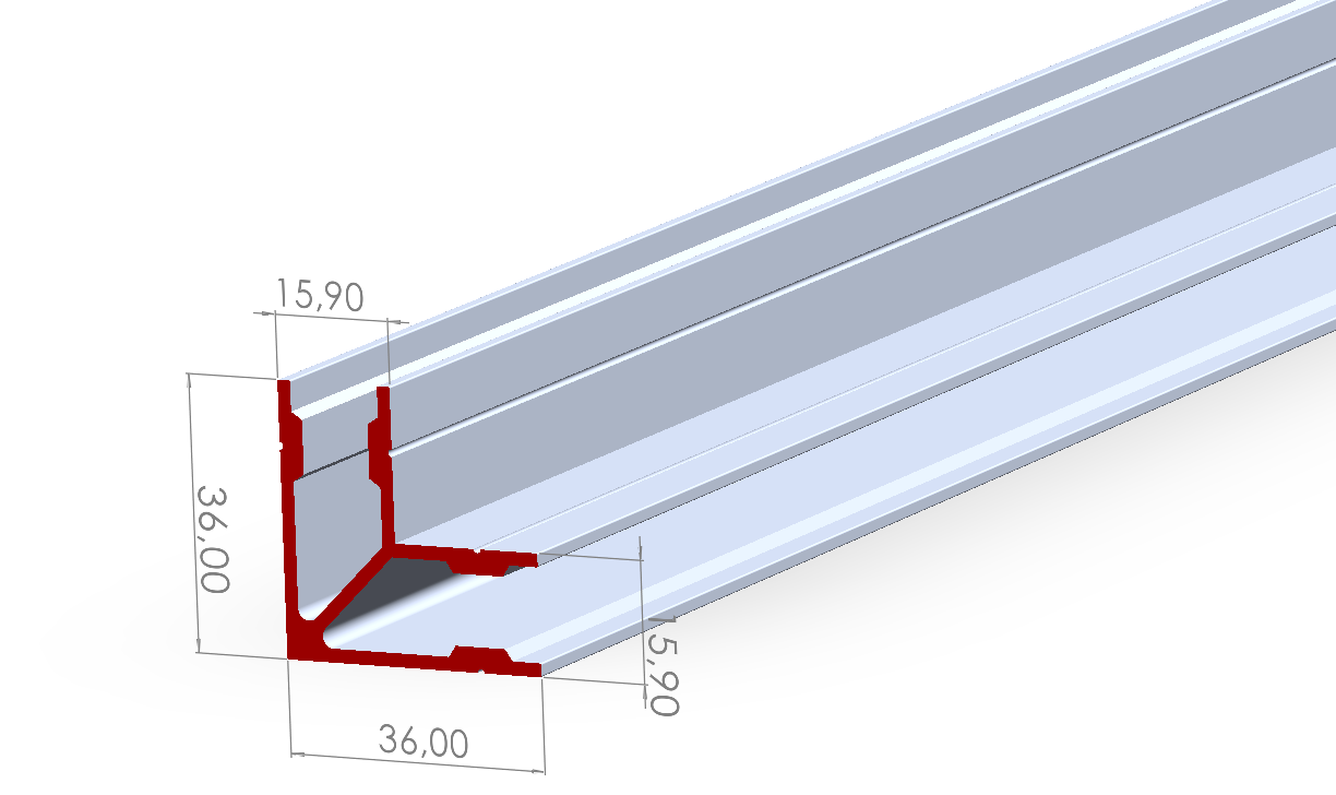 ALUMİNYUM KÖŞE TAKOZU