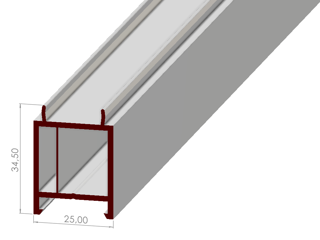 PVC YÜKSELTME PROFİLİ