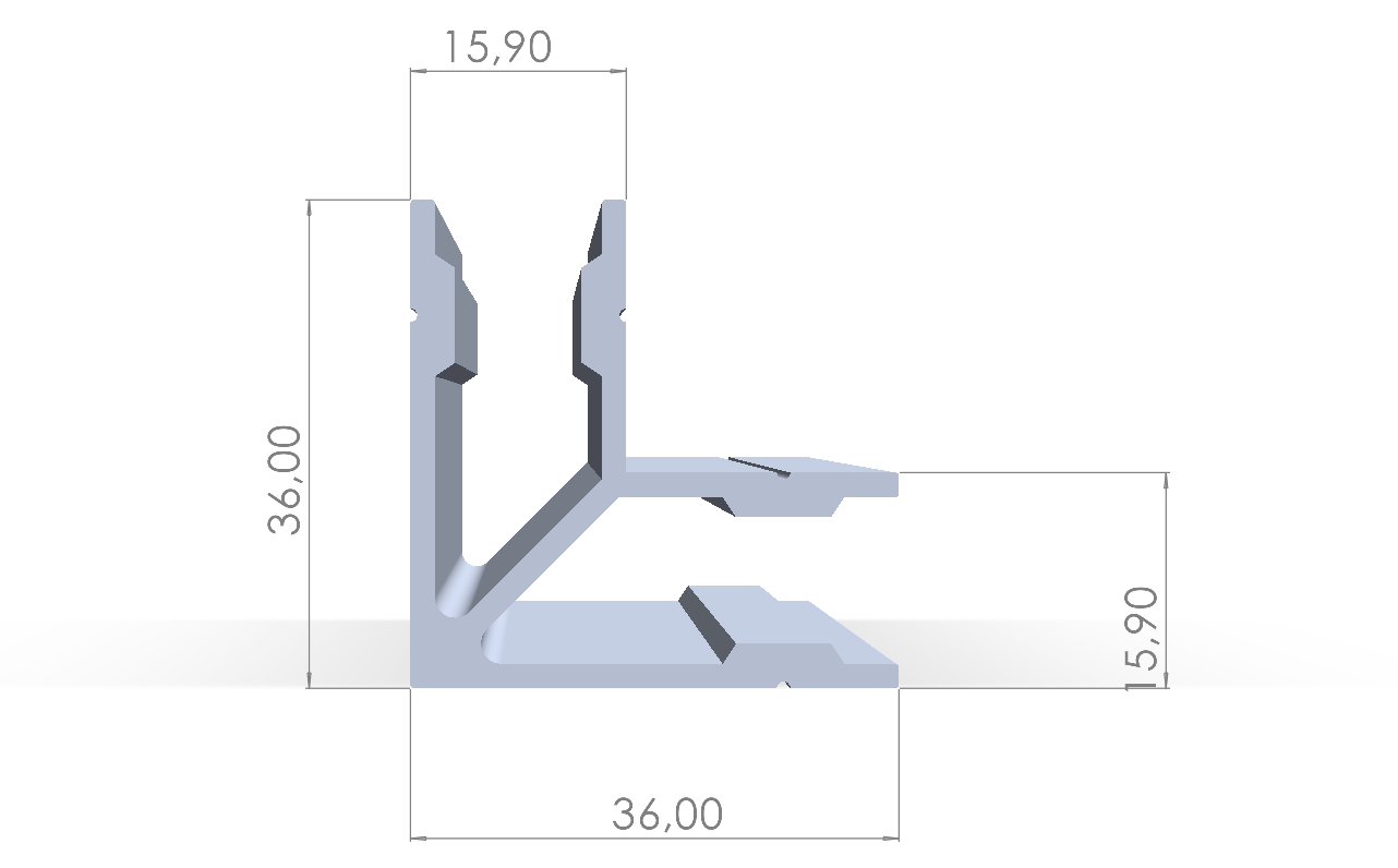 ALUMİNYUM KÖŞE TAKOZU