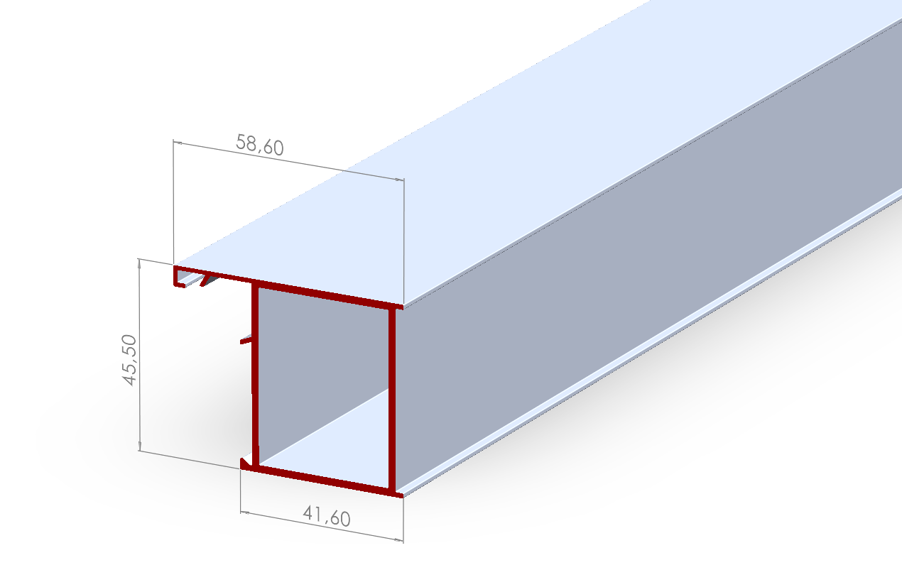 ALUMİNYUM KASA PROFİLİ