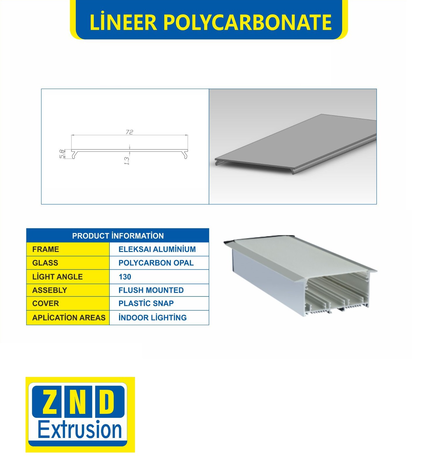 Lineer Policarbonat