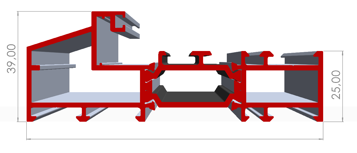 ALUMİNYUM PENCERE KASA PROFİLİ