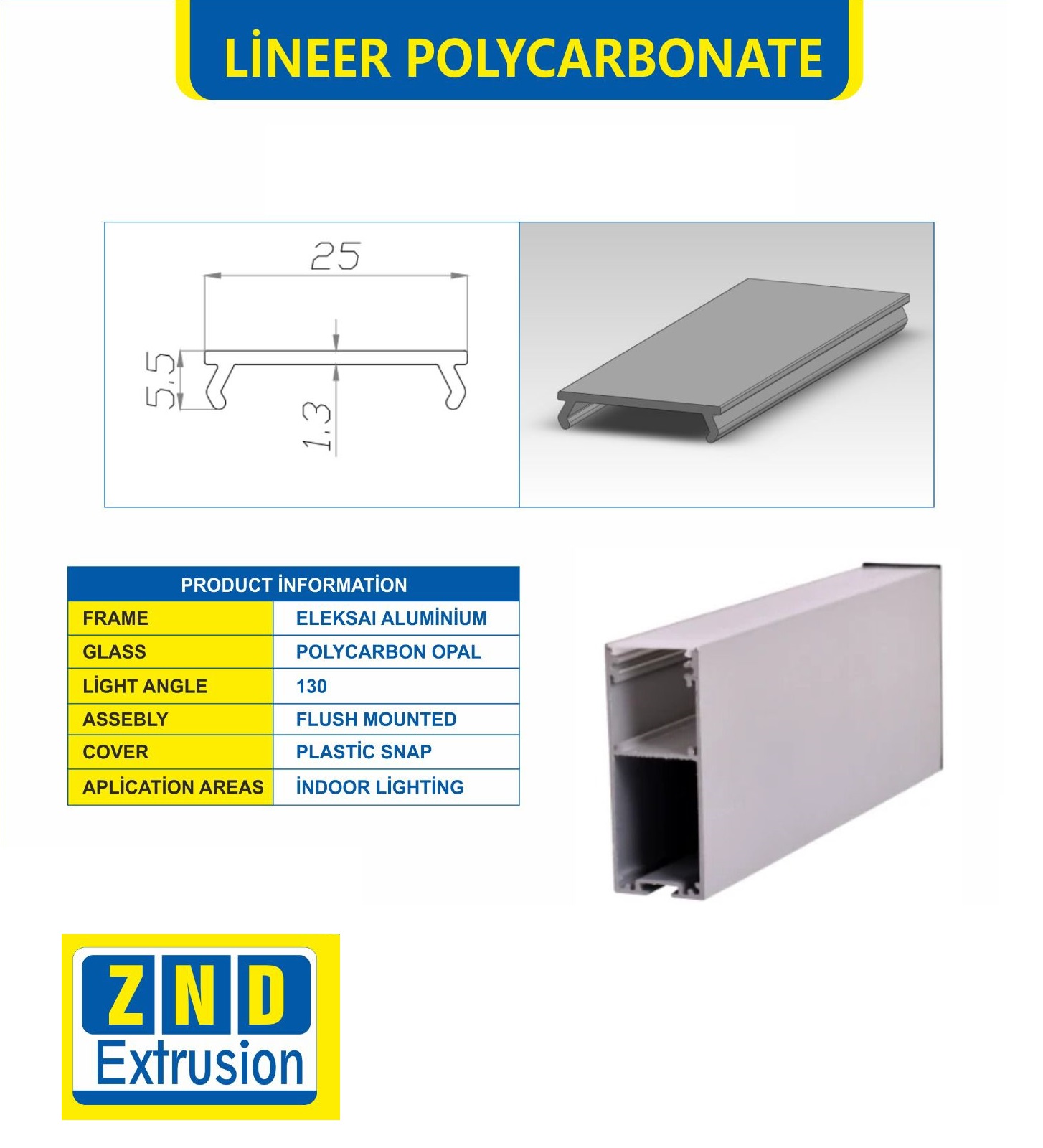 Lineer Policarbonat