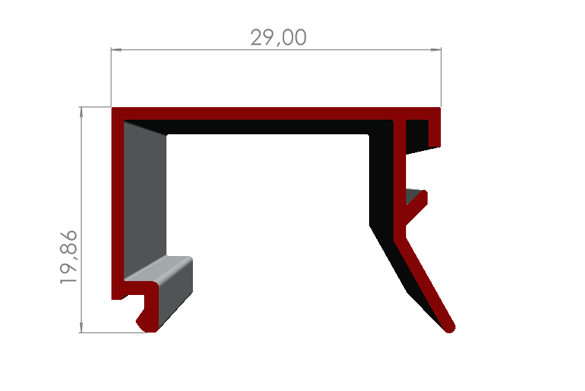 ALUMİNYUM ÇITA PROFİLİ