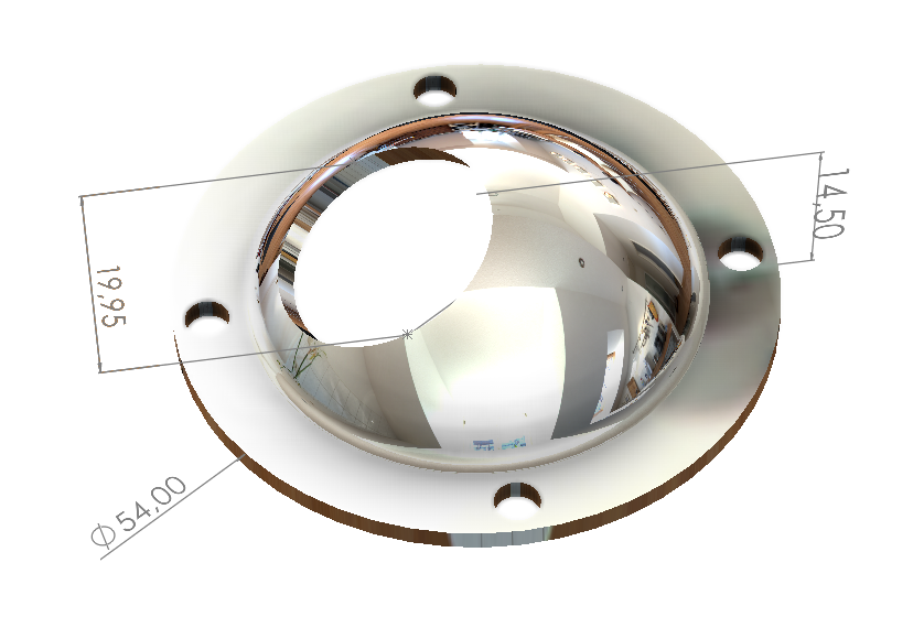 54mm PASLANMAZ YÜKSÜK