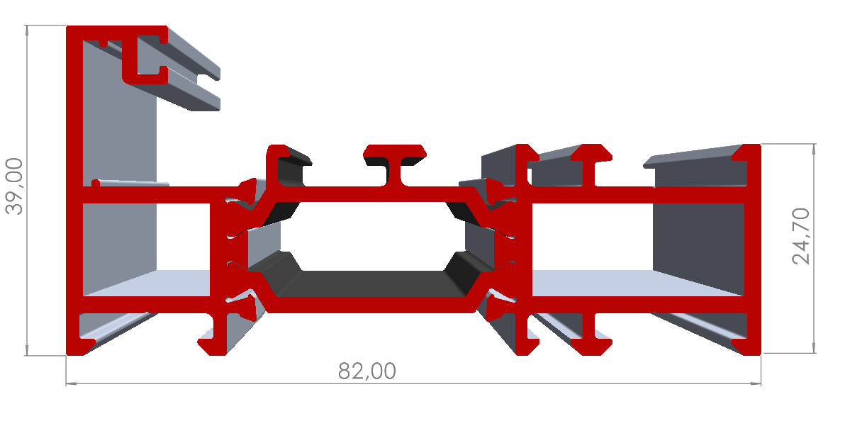ALUMİNYUM PENCERE KASA PROFİLİ