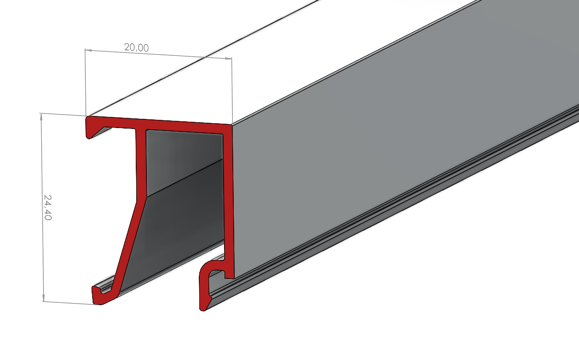 ALUMİNYUM DOĞRAMA ÇITA PROFİLİ